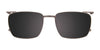 Takumi TK1191 Eyeglasses with Clip-on Sunglasses | Size 51 / Blue