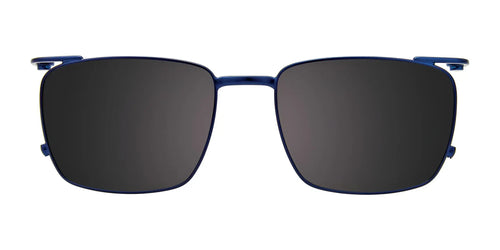 Takumi TK1191 Eyeglasses with Clip-on Sunglasses / Size 51 / Blue