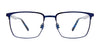 Takumi TK1191 Eyeglasses with Clip-on Sunglasses | Size 51 / Blue