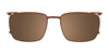 Takumi TK1191 Eyeglasses with Clip-on Sunglasses | Size 51 / Clip Only (Color №010)