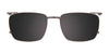 Takumi TK1191 Eyeglasses with Clip-on Sunglasses | Size 51 / Clip Only (Color №020)