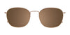 Takumi TK1192 Eyeglasses with Clip-on Sunglasses | Size 52 / Blue & Blue Demi