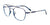 Takumi TK1192 Eyeglasses with Clip-on Sunglasses | Size 52 / Blue & Blue Demi