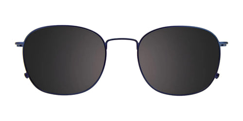 Takumi TK1192 Eyeglasses with Clip-on Sunglasses / Size 52 / Blue & Blue Demi