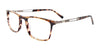 Takumi TK1193 Eyeglasses with Clip-on Sunglasses | Size 53 / Brown Tortoise