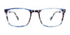 Takumi TK1193 Eyeglasses with Clip-on Sunglasses | Size 53 / Blue Tortoise