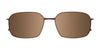 Takumi TK1194 Eyeglasses with Clip-on Sunglasses | Size 56 / Satin Black/Red