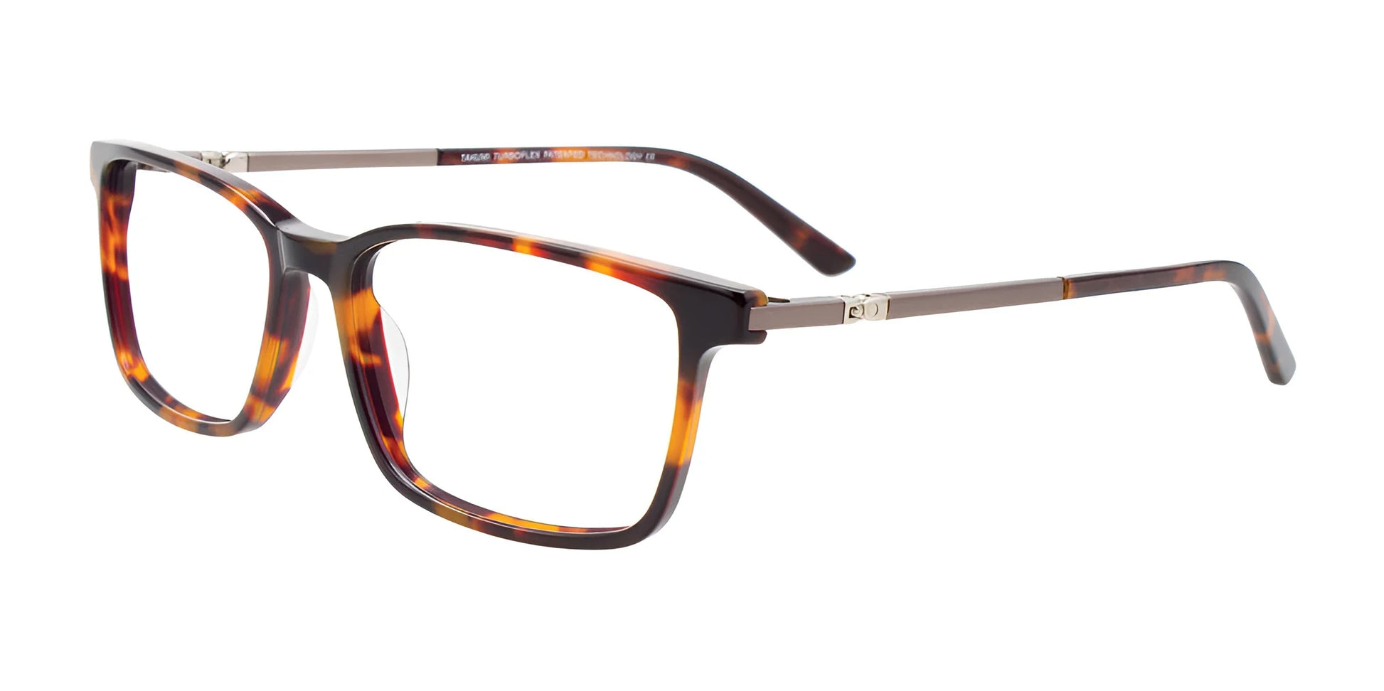 Takumi TK1195 Eyeglasses with Clip-on Sunglasses Tort & Lt Brn / Lt Brown & Tort