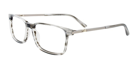 Takumi TK1195 Eyeglasses with Clip-on Sunglasses Grey Sl & Steel / Steel & Grey