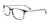 Takumi TK1195 Eyeglasses with Clip-on Sunglasses | Size 52 / Marb Blue & Steel