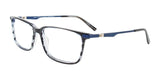 Takumi TK1196 Eyeglasses with Clip-on Sunglasses | Size 59