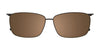 Takumi TK1196 Eyeglasses with Clip-on Sunglasses | Size 59 / Clip Only (Color №010)