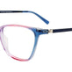 Gradient Purple & Pink & Blue/Blue