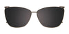 Takumi TK1197 Eyeglasses with Clip-on Sunglasses | Size 54 / Clip Only (Color №030)