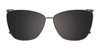 Takumi TK1197 Eyeglasses with Clip-on Sunglasses | Size 54 / Clip Only (Color №050)