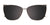 Takumi TK1197 Eyeglasses with Clip-on Sunglasses | Size 54 / Clip Only (Color №050)