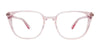 Takumi TK1198 Eyeglasses with Clip-on Sunglasses | Size 51 / Cryl Grey/Crystal Grey Shade