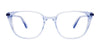 Takumi TK1198 Eyeglasses with Clip-on Sunglasses | Size 51 / Cryl Grey/Crystal Grey Shade
