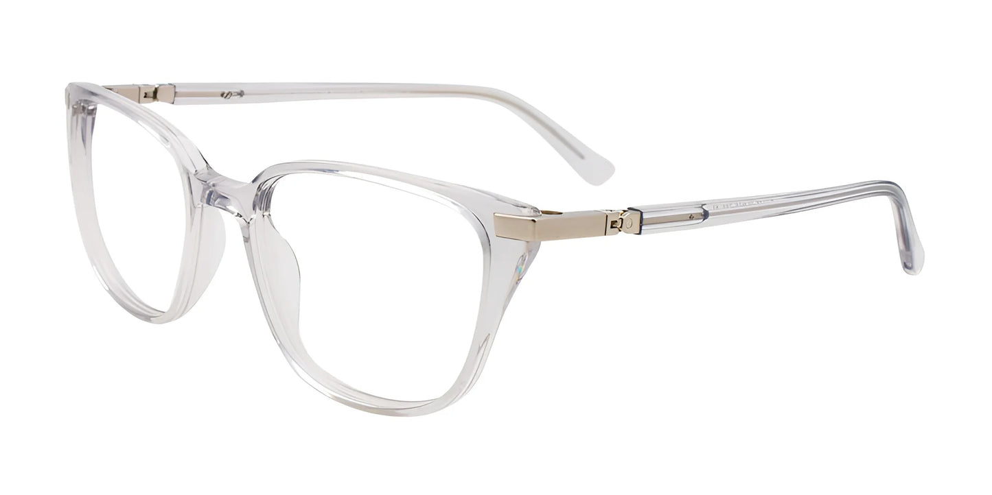 Takumi TK1198 Eyeglasses with Clip-on Sunglasses Cryl Grey / Crystal Grey Shade