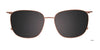 Takumi TK1198 Eyeglasses with Clip-on Sunglasses | Size 51 / Clip Only (Color №030)