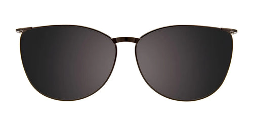 Takumi TK1199 Eyeglasses with Clip-on Sunglasses / Size 49 / Crystal Beige/Copper Satin