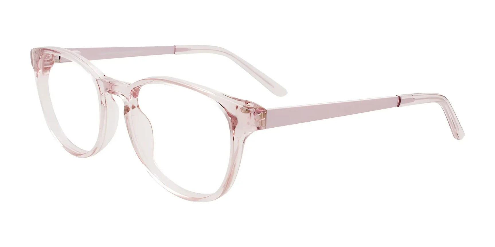 Takumi TK1199 Eyeglasses with Clip-on Sunglasses Crystal Pink / Matt Pink