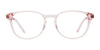 Takumi TK1199 Eyeglasses with Clip-on Sunglasses | Size 49 / Crystal Beige/Copper Satin