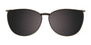 Takumi TK1199 Eyeglasses with Clip-on Sunglasses | Size 49 / Crystal Beige/Copper Satin