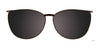 Takumi TK1199 Eyeglasses with Clip-on Sunglasses | Size 49 / Clip Only (Color №010)
