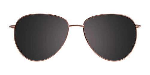 Takumi TK1200 Eyeglasses with Clip-on Sunglasses / Size 55 / Shiny Lt Cop & Sil/Sh Sil & Bg