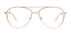 Takumi TK1200 Eyeglasses with Clip-on Sunglasses | Size 55 / Shiny Lt Cop & Sil/Sh Sil & Bg