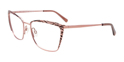 Takumi TK1201 Eyeglasses Pink Gold & Black / Pink Gold