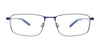 Takumi TK1202 Eyeglasses | Size 51 / St Blk & Sh Sil/St Blk & Sh Sil