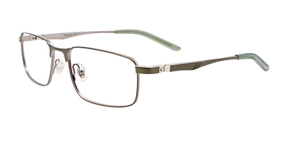 Takumi TK1202 Eyeglasses St Grn & Sh Sil / St Gr & Sh Sil