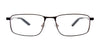 Takumi TK1202 Eyeglasses | Size 51 / St Blk & Sh Sil/St Blk & Sh Sil