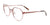 Takumi TK1203 Eyeglasses with Clip-on Sunglasses | Size 50 / Pink Gold & Light Brown