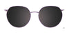 Takumi TK1203 Eyeglasses with Clip-on Sunglasses | Size 50 / Clip Only (Color №080)