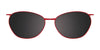 Takumi TK1204 Eyeglasses with Clip-on Sunglasses | Size 52 / Sat Brn & Sh Blue/Brn Tort