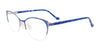 Takumi TK1204 Eyeglasses with Clip-on Sunglasses | Size 52 / St Bl & Sh Pnk Gld/Bl Tort