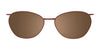 Takumi TK1204 Eyeglasses with Clip-on Sunglasses | Size 52 / Clip Only (Color №010)