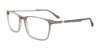Takumi TK1205 Eyeglasses with Clip-on Sunglasses | Size 54 / Matt Grey Trans/Grey & Steel