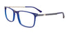 Takumi TK1205 Eyeglasses with Clip-on Sunglasses | Size 54 / Matt Blue/Blue & Steel