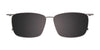 Takumi TK1205 Eyeglasses with Clip-on Sunglasses | Size 54 / Clip Only (Color №020)