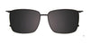 Takumi TK1206 Eyeglasses with Clip-on Sunglasses | Size 55 / Clip Only (Color №030)