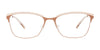 Takumi TK1207 Eyeglasses with Clip-on Sunglasses | Size 53 / Brown & Beige