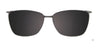 Takumi TK1207 Eyeglasses with Clip-on Sunglasses | Size 53 / Clip Only (Color №020)