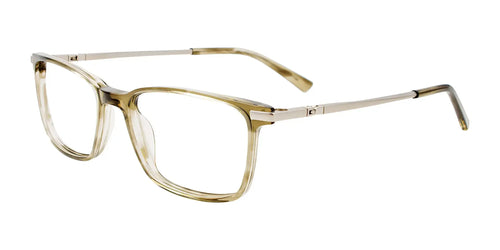Takumi TK1208 Eyeglasses with Clip-on Sunglasses / Size 51 / Slate Grey/Silver