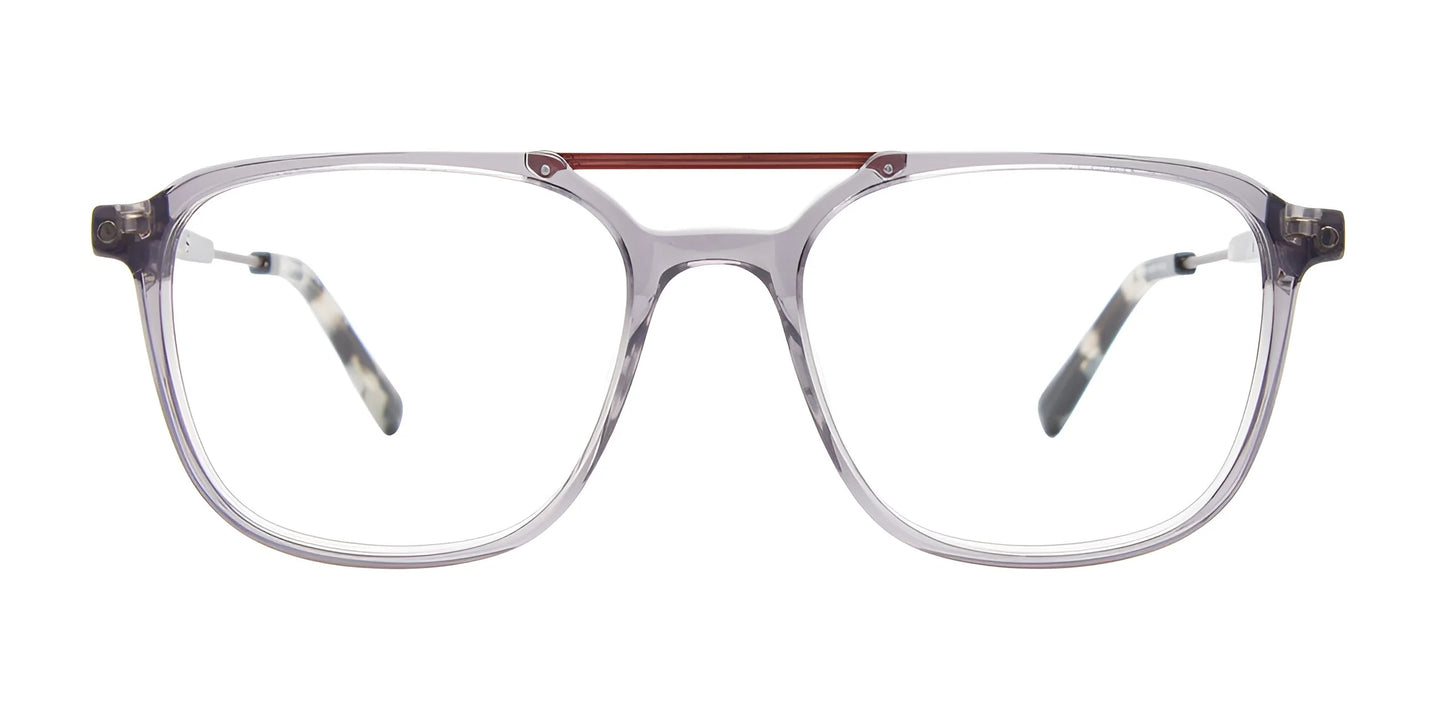 Takumi TK1209 Eyeglasses with Clip-on Sunglasses | Size 54