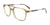 Takumi TK1209 Eyeglasses with Clip-on Sunglasses | Size 54 / Transparent Khaki & Steel