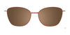 Takumi TK1210 Eyeglasses with Clip-on Sunglasses | Size 53 / Clip Only (Color №010)